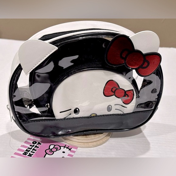 Hello Kitty 3 Piece Makeup Bag Set By Sanrio Brand New With Tags - Picture 1 of 9